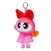 The Powerpuff Girls Blossom Raincoat Plush Toy Backpack Keychain Cartoon Pendant