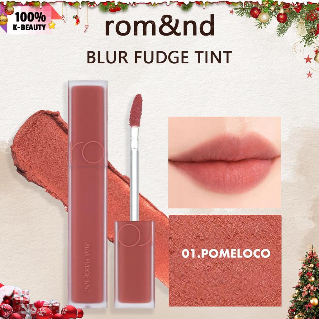 Rom&nd Romand BLUR FUDGE TINT, Бархатно-матовая помада 5.0г/0.18 унц. (7 вариантов цвета)
