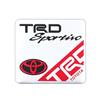 Автомобильный алюминиевый значок-эмблема Стикер-декаль Supercharged Styling для Toyota Hilux Aygo Yaris Ractis Corolla Camry CHR Auris Tacoma