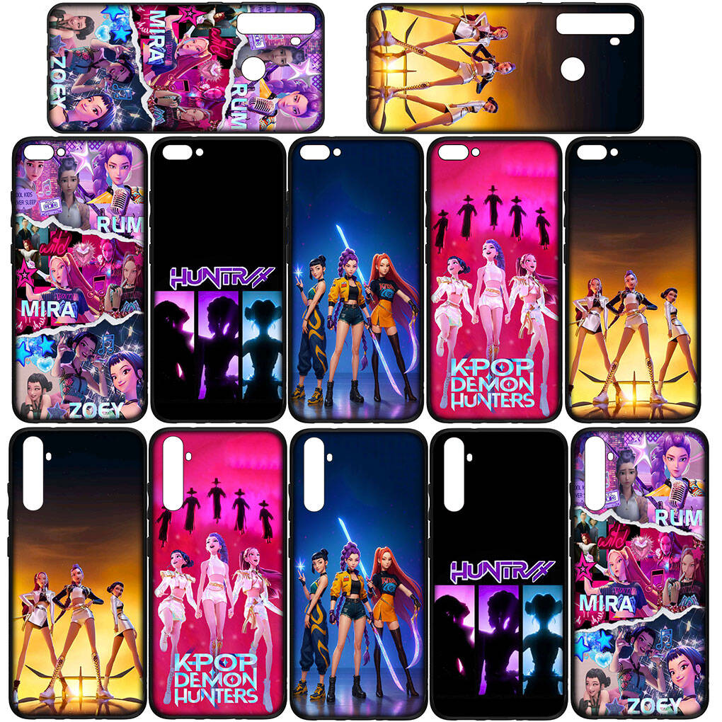 Чехол для Samsung Galaxy S25 S23 S22 S24 Ultra FE A05 A06 A15 A16 A36 A37 A35 A54 A55 A56 A57 A25 A26 A53 A17 Zoey KPop Mira Demon Rumi Hunter X Чехол