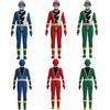 Red Green And Blue Kishiryu Sentai Ryusoulger Jumpsuit For Kids' Cosplay