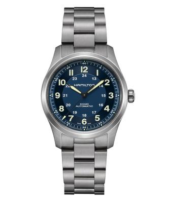 Часы HAMILTON Оригинальная гарантия Khaki Field Титан Механические Автоматический подзавод H70205140 Унисекс Импортные [Hamilton] [Обычный продукт]