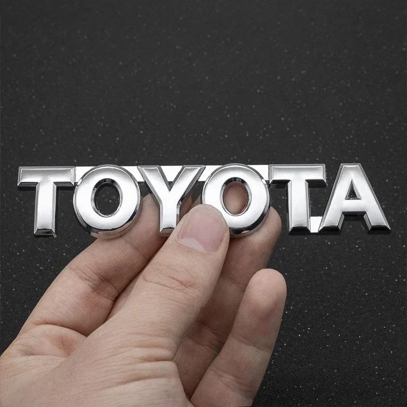 3D стикер логотип логотип на багажник Для toyota GT86 RAV4 Corolla Camry Wish Crown REIZ CHR Avalon Highlander Reiz Prius Yaris Vios