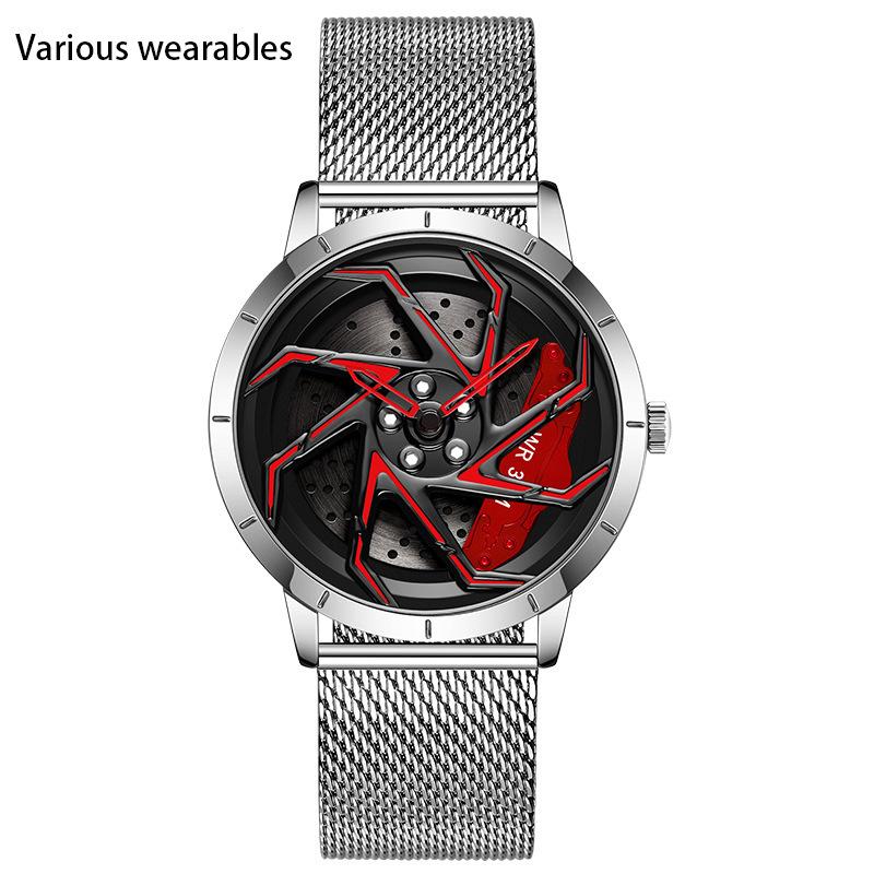 Ремень Подросток Личность Тренд Водонепроницаемый Студент Мужской Кварцевые Часы