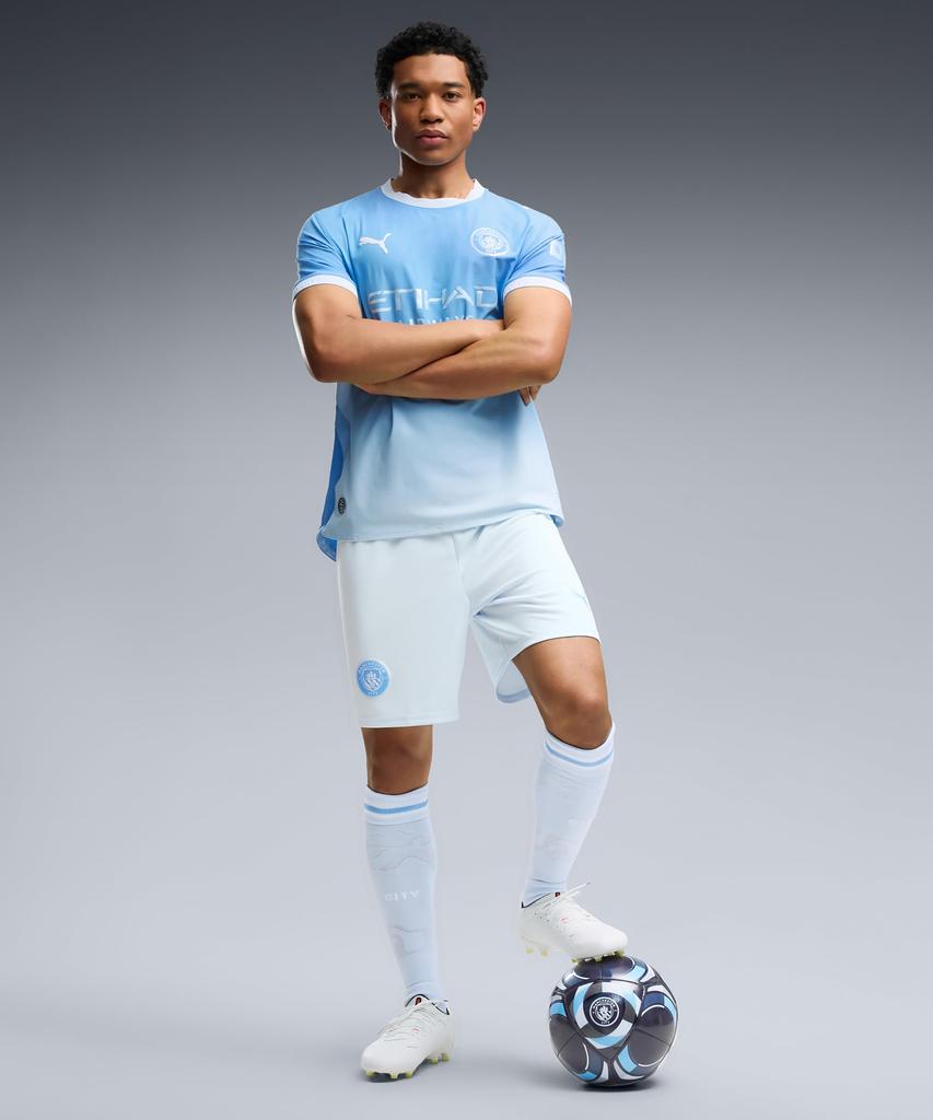Шорты Легкие [Puma] 78436312_MCFC Replica_Icy Blue/Team Blue_XS