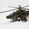 1: 72 Ah-64 Apache Aircraft Model Foam Model Simulation Bomber Alloy Helicopter Model Refined Military Model Decoration Gift