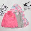 Куртки для девочек, модели на весну и осень, детские куртки, отстегивающиеся три в одном, с утолщением из плюшевого велюра