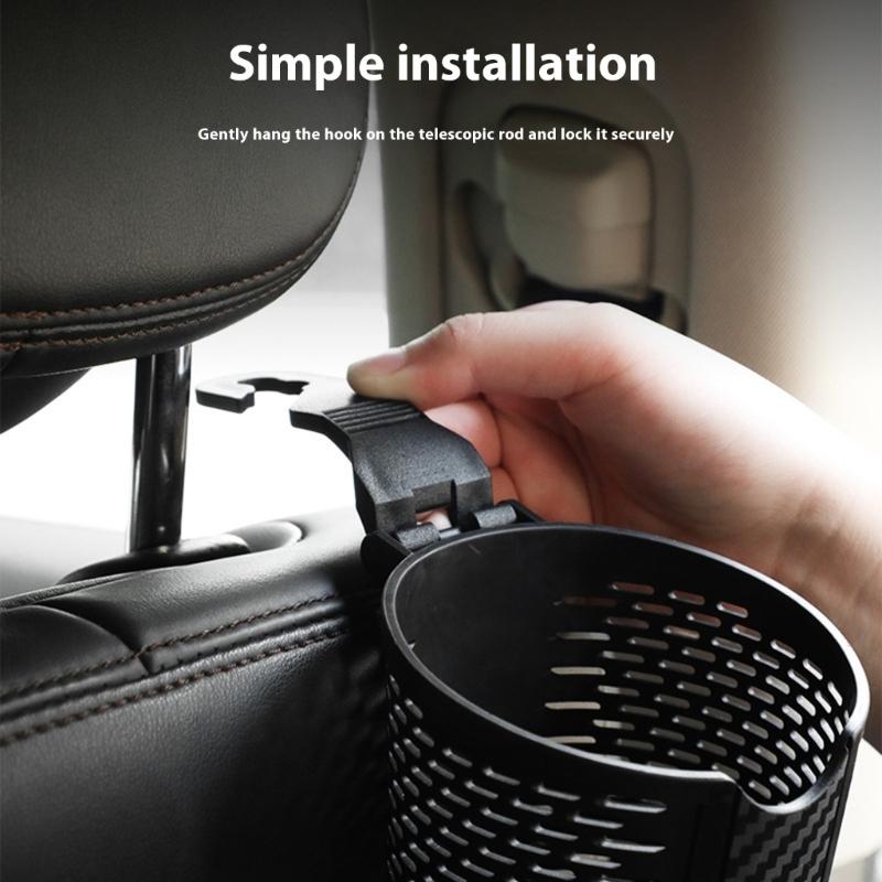 Многофункциональные органайзеры для автомобильных сидений с двойным держателем для напитков и подставкой для смартфона для удобства на переднем ряду 2 шт.