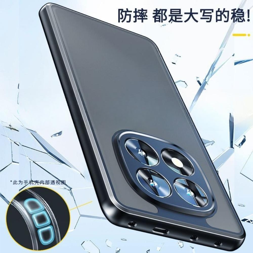 Чехол для Mi POCO M8 Pro Матовый Жесткий ПК+ТПУ Отвод тепла Защитный Чехол для Телефона Для Redmi Note15 Pro+ 5G Для POCO M8 Pro Корпус