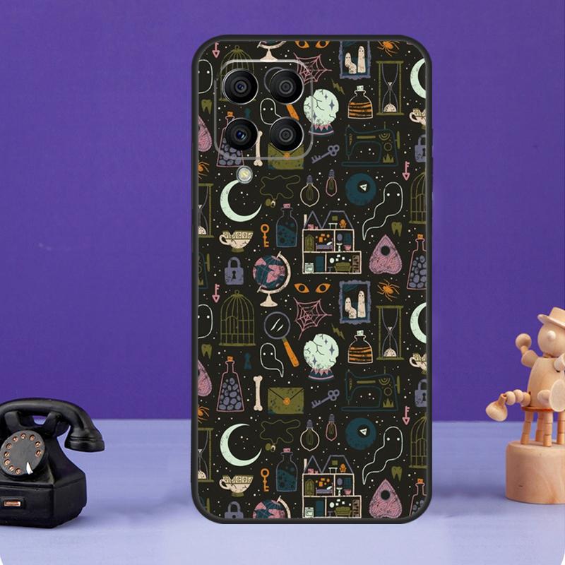Чехол Witch Aesthetic Art для Samsung Galaxy M31 M51 M21 M30s M20 M14 M34 M54 M12 M32 M52 M13 M23 M33 M53 M55