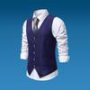 European Men's Halloween Jacquard Suit Vest for Stage Performance