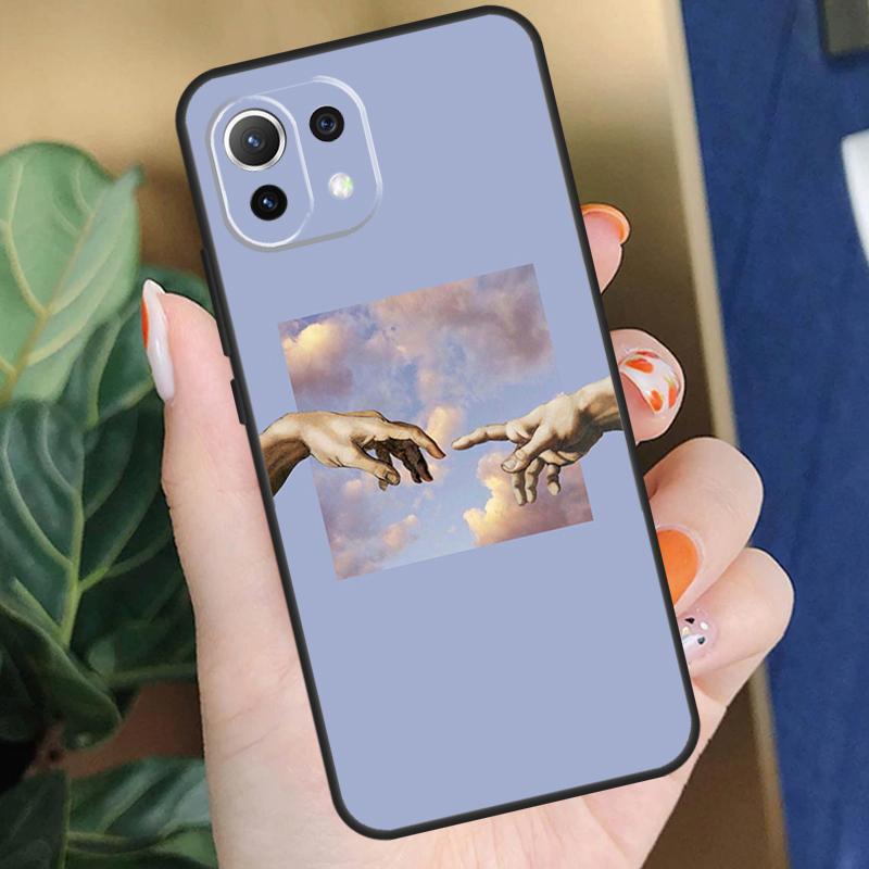 Художественный чехол Микеланджело для Xiaomi 15 14 Ultra 13T 14T 15T Pro 17 Pro Max POCO F8 F7 F5 F6 X5 X6 X7 Pro Чехол