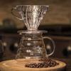Hario V60 Прозрачная капельница для кофе 02 Прозрачная капельница для кофе на 1–4 чашки VD-02T
