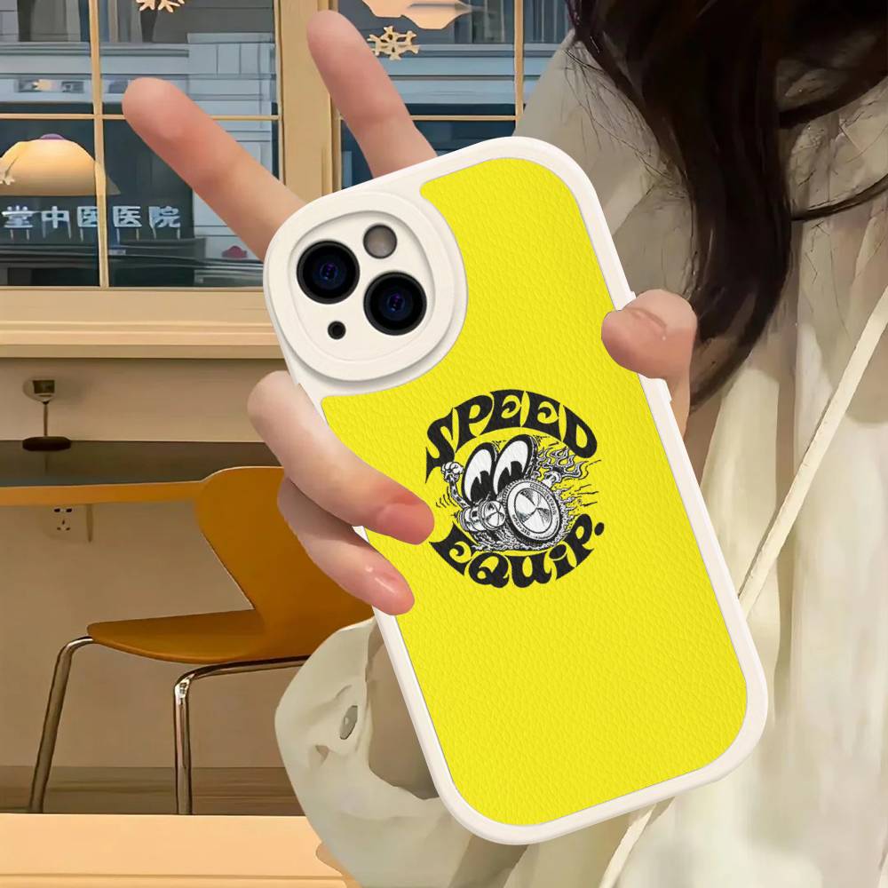 M-Moon-eyes Роскошный Для IPhone 16 15 14 13 12 11 Pro Max Plus Ударопрочный Кожаный Мягкий Чехол для Телефона