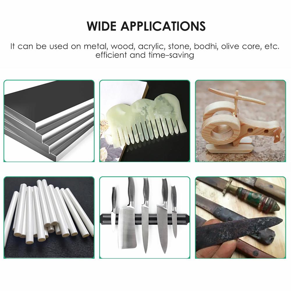 Мини-ленточный шлифовальный станок мощностью 350 Вт, электрический шлифовально-полировальный шлифовальный станок для сухой и влажной шлифовки, шлифовальный станок