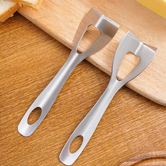 Stainless Steel Cheese Slicer Handheld Butter Cheese Cutter Right Angle Butter Knife Spreader Cheese Chopper for Home Kitchen