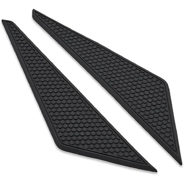 Motorcycle Tank Pad Non-slip Knee Grip Traction Protection Pads Compatible For HONDA NX500 NX 500 NX400 NX 400 Rubber Side Tank Stickers(1 Set)