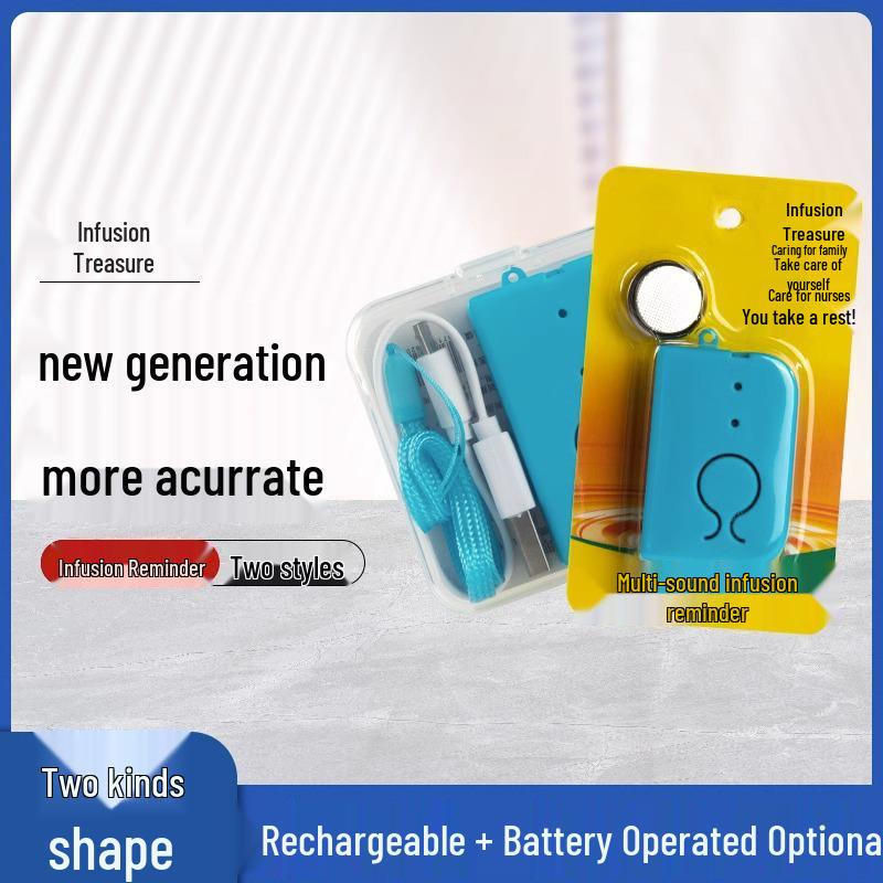 Перезаряжаемый IV Капельный Будильник - Инфузионный Помощник с Предупреждением о Низком Уровне Лекарства