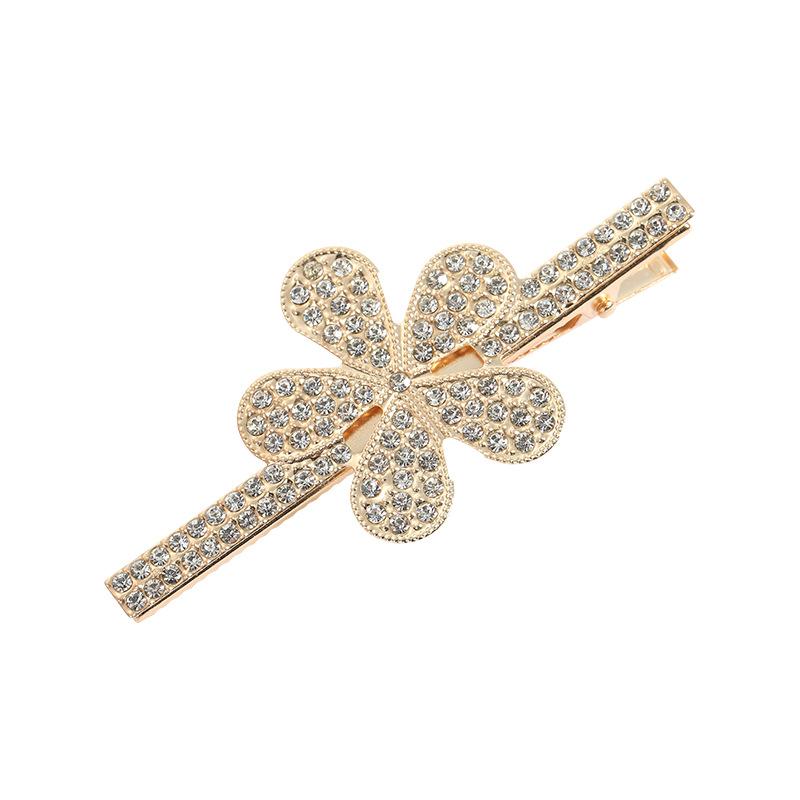 New French Style Metal Diamond-Encrusted Pearl Headdress Hair Clip Butterfly Rabbit Sweet Girl Style Hair Accessories