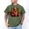 Рождественская смешная Xmas Сасквоч Санта Бигфут Подарки Футболка