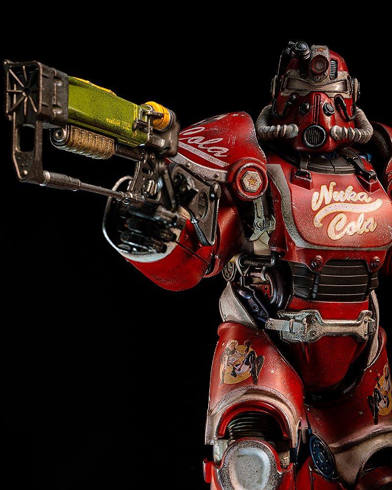 Fallout T 51 Power Armor Scale Painted Movable Figure 1/6 Nuka-Cola 1/6 ABS&PVC&POM&cloth
