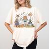 New Halloween Toy Story Cartoon Pattern Printed Top Cotton Cartoon Roundneck Tshirt Suitable For Unisex And Unisex