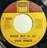 7inch Record STEVIE WONDER - Heaven Help Us All T54200 Tamla 1970 US Soul/Funk Used