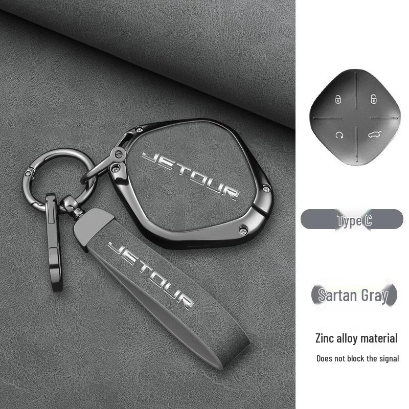 2024 Металлический чехол для ключа Jetour Traveler для Shan Hai T2/Dasheng