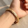 Stainless Steel Stainless Steel Bracelet Retro Magnetic Link Chain Magnet Couple Bracelets  Home