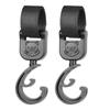 2 PCS Cartoon Stroller Accessories-Degree Large Hook Umbrella Car Hook and Loop Stroller Hook HMM