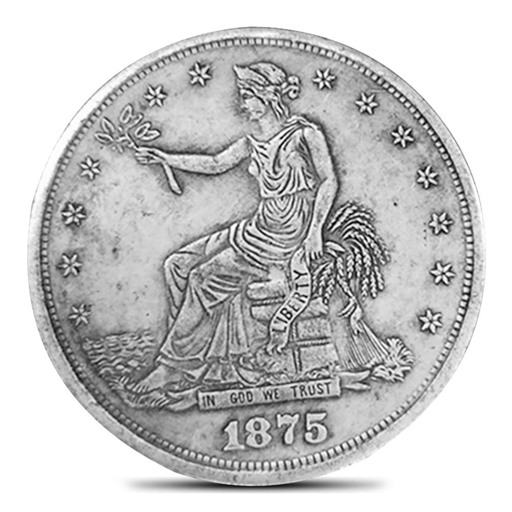 Party&Festival Supplies, Antique 1875 Old Morgan US Commemorative One-dollar Coins, Collectibles