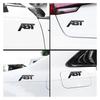 3D Metal ABT Logo Front Grill Side Badge Rear Trunk