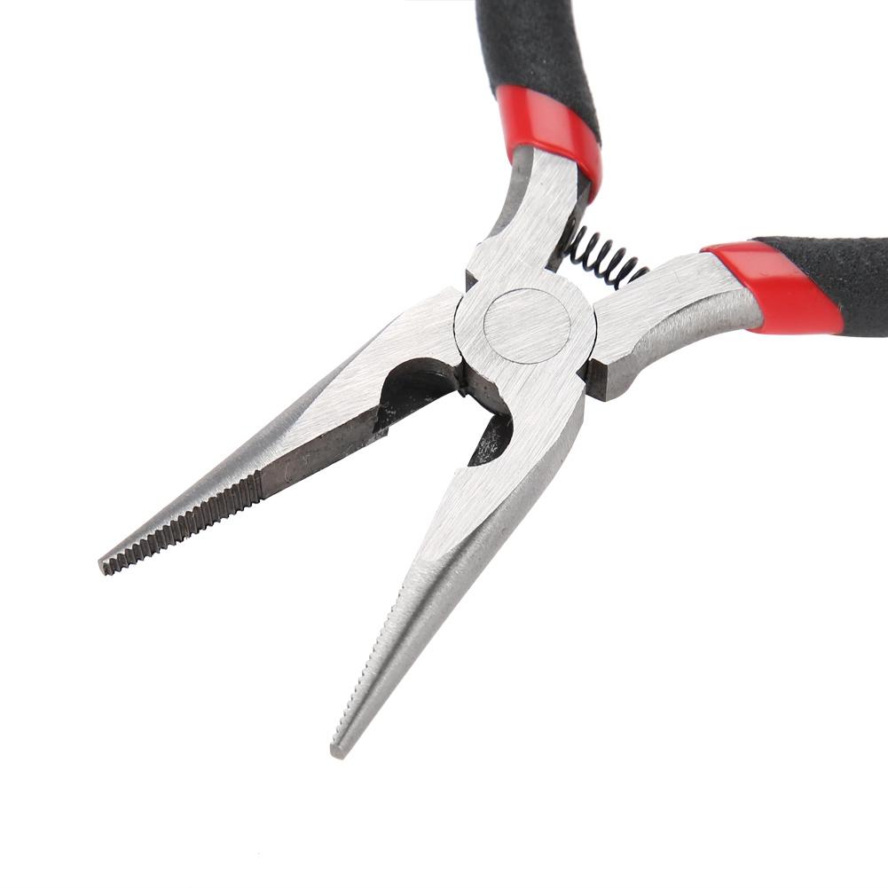 Инструменты для ремонта ювелирных изделий своими руками Кусачки для резки проволоки Мини-плоскогубцы для бисероплетения (Плоскогубцы с длинным носом)