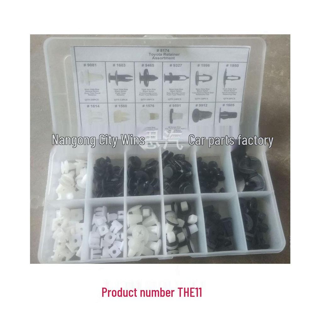 350-Piece Snap-in Car Trim and Panel Clips Set