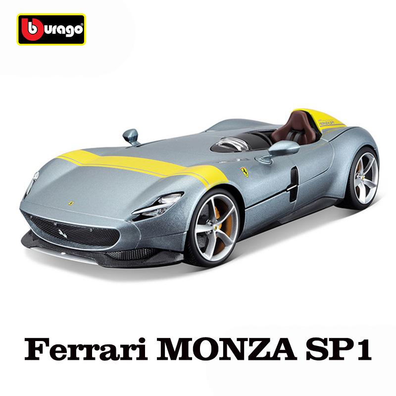 Ббураго 1:18 Ferrari SF90 STRADALE ASSETTO FIORANO №50 гоночная модель симулятор модель автомобиля сплав автомобиль игрушка коллекция