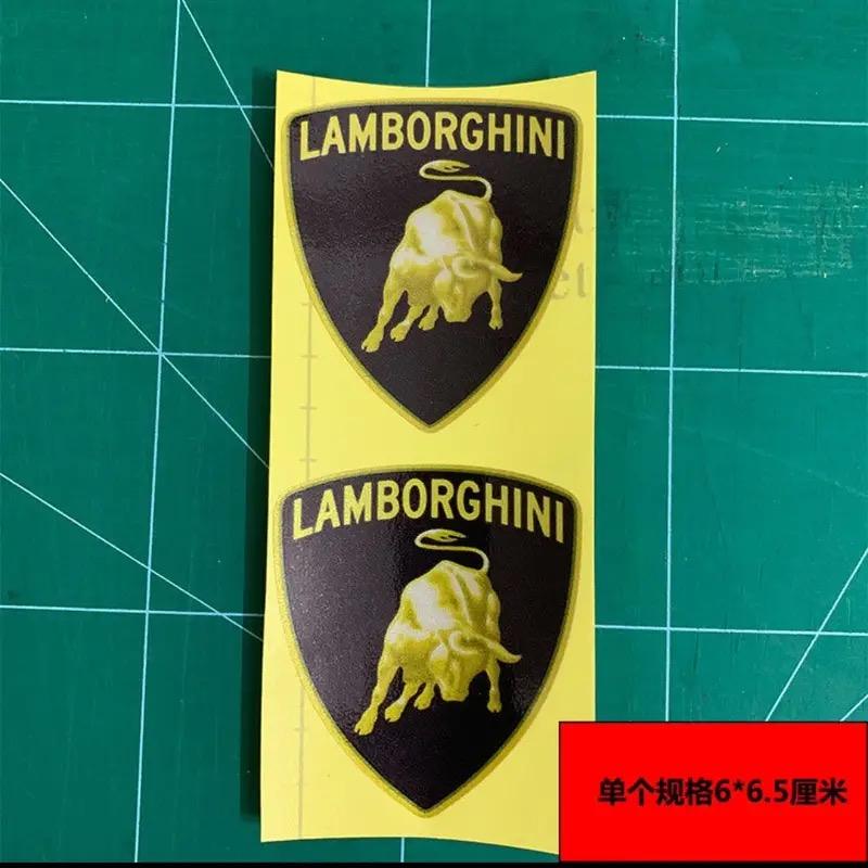 Styling Car Emblems Car 3D Creative Stickers Waterproof Dirt-proof Sticker For Lamborghini Urus Huracan Aventador Accessories