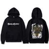Manga Black Clover Graphic Printed Hoodies Vintage Oversized Hooded Sweatshirt Long Sleeves Soft Hoodie Men Women Clothes