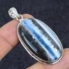 Owhyee Opal Gemstone Handmade 925 Sterling Silver Jewelry Pendant 2.25" o1O20