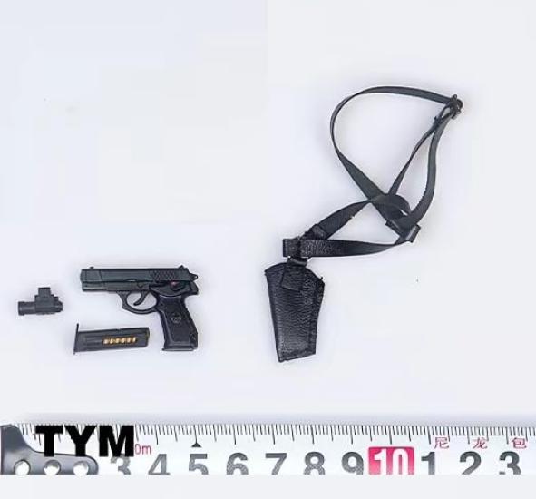 Хобби Игрушка Масштабная Фигурка для TBLeague Сексуальная Красивая Женщина Мода PU Кожаная Кобура и Модель Пистолета и Наряд Без Крепления для Оружия [TOYBARJAPAN] 1/6 Тело,