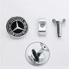 ESU5 45mm Car Front Emblem Badge Modified Bonnet Chrome Hood Cover for Mercedes Benz AMG W203 W204 C E S Class W210 W211 W220