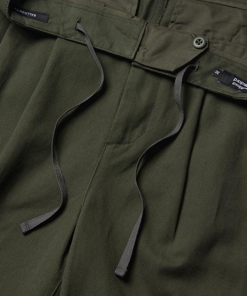MUSINSA STANDARD Cotton Wide Balloon Pants [Khaki]