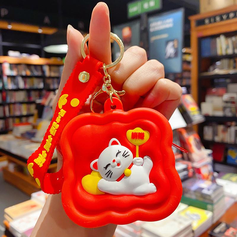 Кавайная капибара кошелек для монет мультяшный забавный аква дельфин брелок мини-сумка кулон креативная сумка для хранения наушников