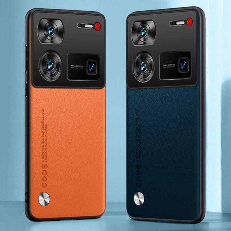 Роскошный чехол для телефона из искусственной кожи для ZTE Nubia Z60 Ultra, мягкий силиконовый чехол для телефона с полной защитой для NubiaZ60 Ultra 5G Z60Ultra
