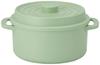 Skater Microwave Pot with Dishwasher Dull Made In Cocotte-Style Colander, Safe, 1600ml, 18cm, Green, Japan, MWCP2-A