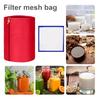 Фильтрующий мешок из нейлоновой сетки Yousheng, 5 галлонов, прочный, износостойкий, дышащий, кухонный фильтрующий мешок с прессовочным экраном для домашнего пивоварения