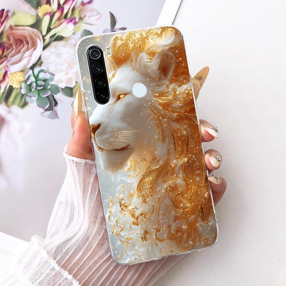 Для Xiaomi Redmi Note 8 Note8 T Чехол Новый Роскошный Расписной Чехол Мягкий Тонкий Чехол для Телефона Для Xiaomi Redmi Note 8 Pro Note8 2021 Fundas