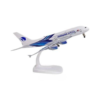 1/300 A380 Malaysian Airlines 20см Сплав Модель Самолета Реплика Авиация Литой Миниатюрный Самолет Самолет Детские Игрушки Коллекционировать
