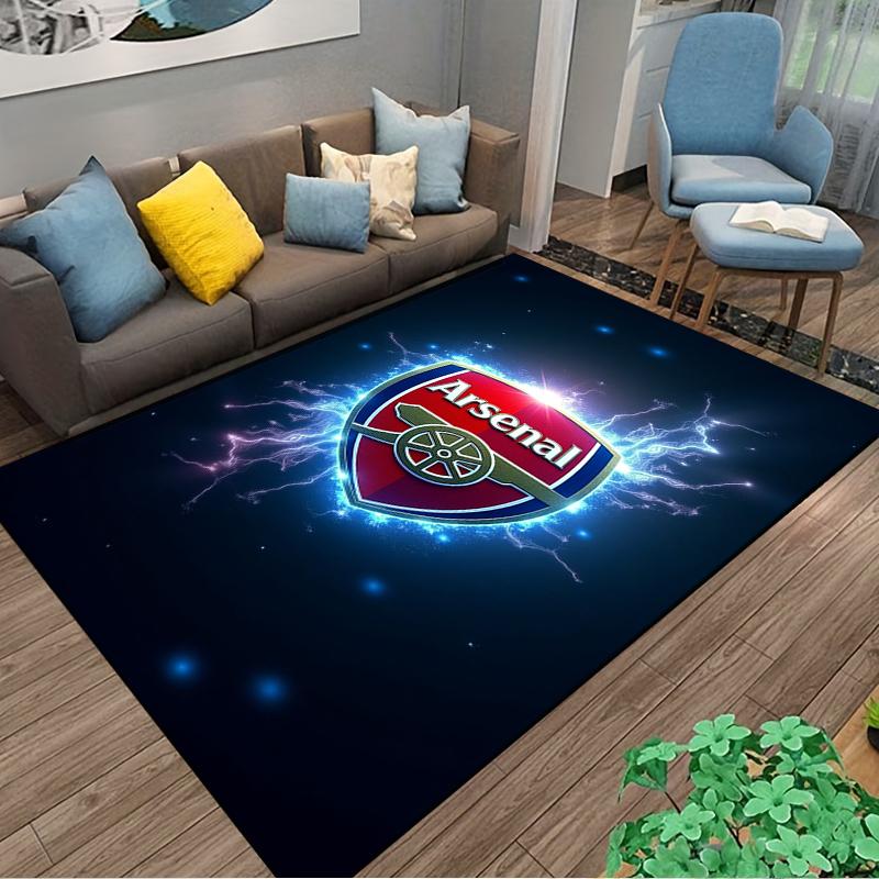 Arsenal Logo Designed floor mat, suitable as a non-slip mat for the living room or bedroom sofa