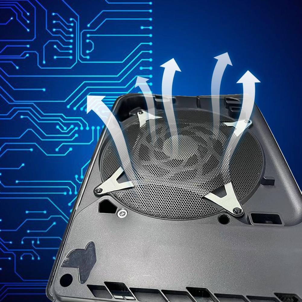 2/4 комплекта вентилятора Пылевой фильтр Воздухопроницаемая вентиляционная пылезащитная сетка для вентилятора Пылезащитный чехол для PS5 Slim для PlayStation 5 Slim