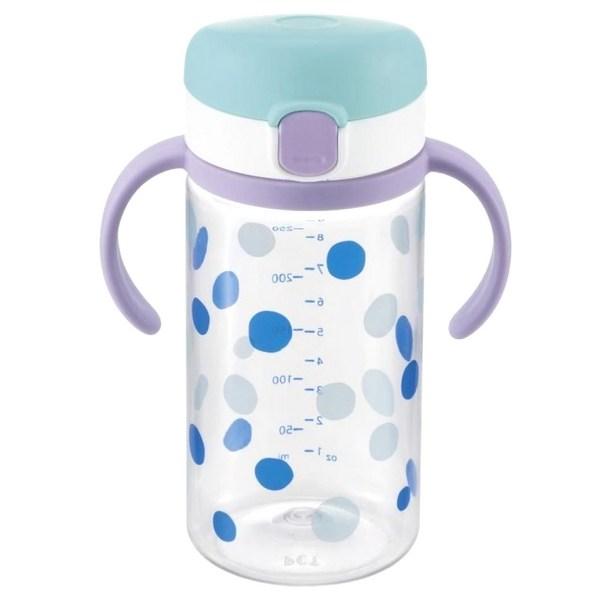 Richell AQ Drinking 320 Baby Cup, Light Blue, 1 Piece, Popular Korean Parenting Items